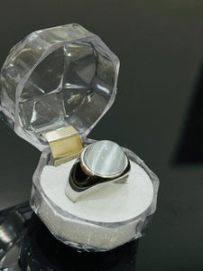 Natural Dur-e-Najaf Stone  20 Carat Pure irani Spiritual Gemstone ring