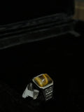 Tiger Eye Stone Men’s Ring – Bold • Stylish • Protective
